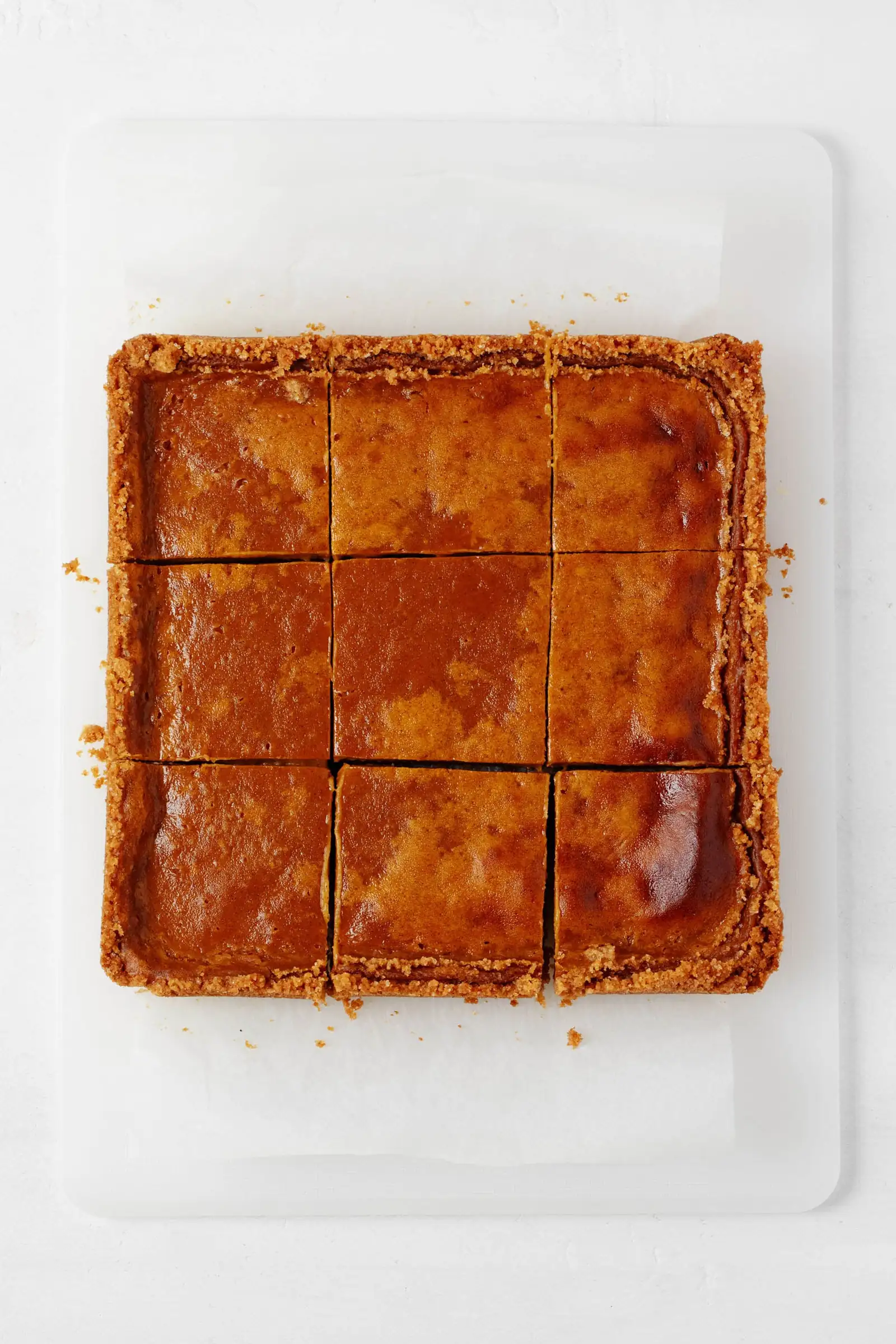 Vegan Pumpkin Pie Bars: Easy Graham Crust Recipe